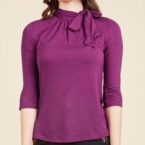 Modcloth/Fervour - Fashionable focus top - Magenta